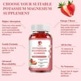 Magnesium Potassium Supplement Gummies New Formula Calm Magnesium