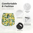 thumbnail image 6 of Fotbe Lemon1 Womens High Waist Running Shorts Athletic Workout Quick Dry Shorts for Women with Pockets Gym Yoga Summer Shorts-X-Large, 6 of 9
