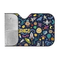 thumbnail image 2 of Bingfone Colorful Space Car Windshield Sunshade,Sun Foldable Sun Shield Sun Visor For Car - Small, 2 of 8