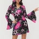 thumbnail image 1 of WILLBEST Vestidos Casuales para Mujer Curvy Otoño Nuevo Estampado Vestido 70S Hippie Disco Vestido de Mujer Extra Grande, 1 of 3
