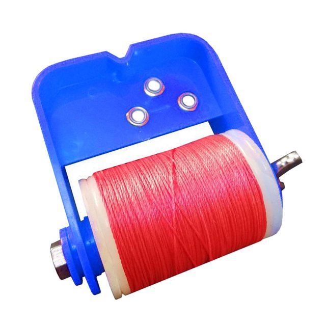 Almencla 1 Rouleau 120 Verges Corde de Service Fil Ligne + Corde d'Arc Serveur Bleu Rouge