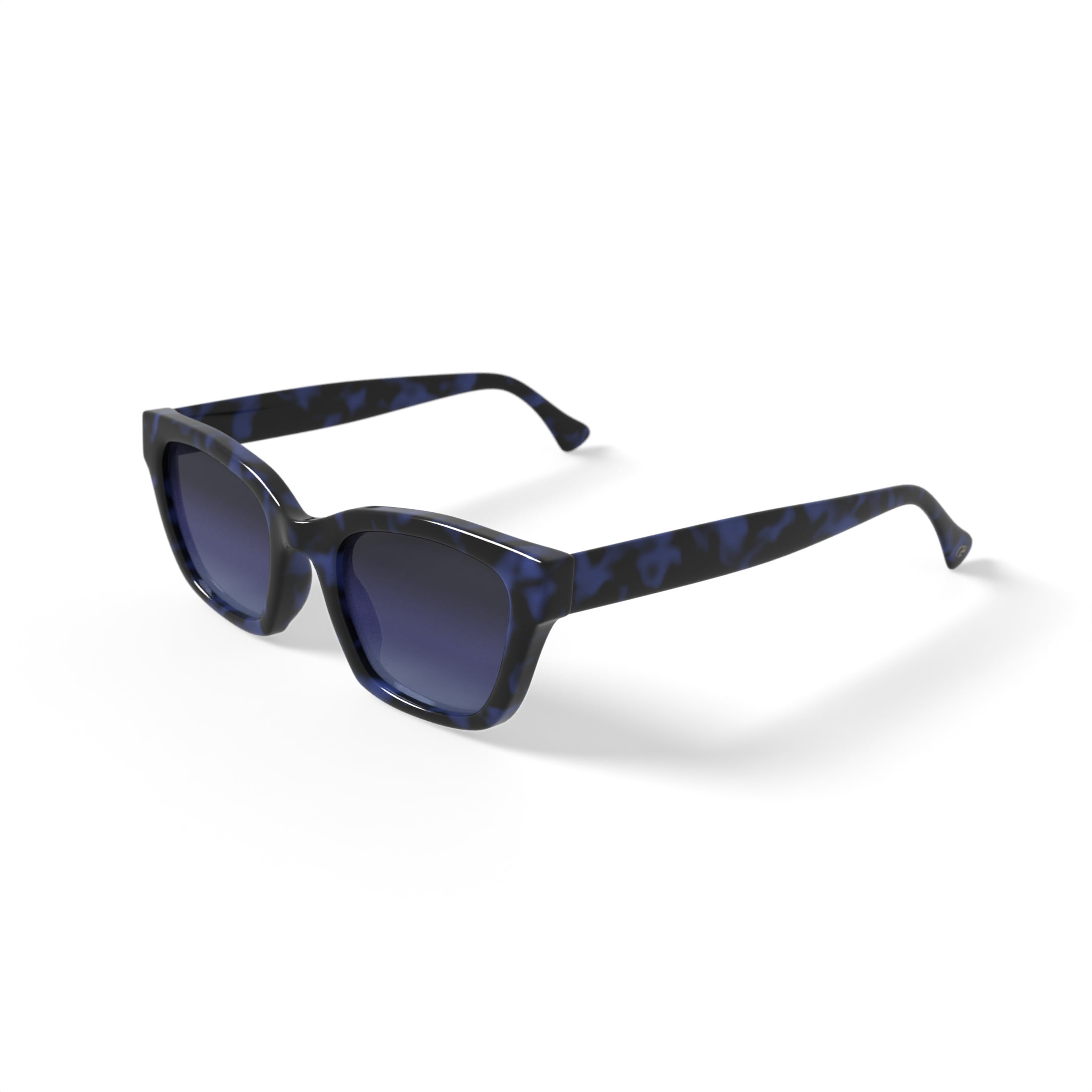 Christian Siriano Rx'able Womens Sunglasses, Bea Blue Tortoise, 50.0-22.0-143