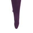 thumbnail image 3 of FSJ Women Chunky High Heel Thigh High Boots Round Closed Toe Stretch Over The Knee Long Boot Side Zip Walking Comfort Shoes Size 12 Purple, 3 of 4