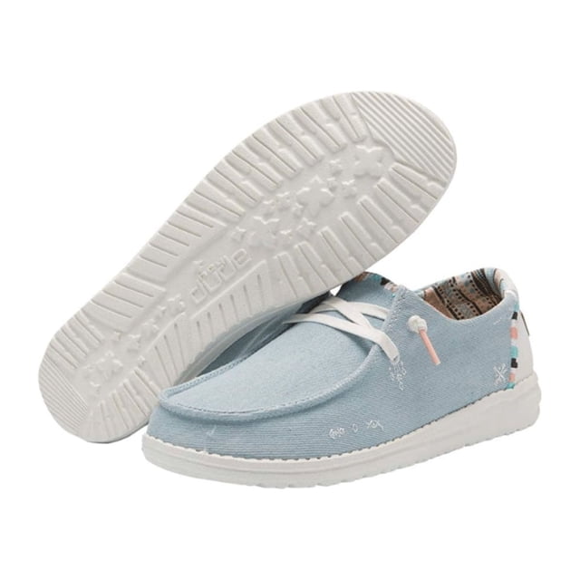 Zapatos Azules Casuales Para Mujer Hey Dude 121412412-38