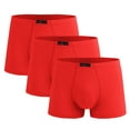 thumbnail image 2 of Dovford Men's Underwear Boxer Briefs 3 Pack, Soft Comfortable Underwear with ComfortFlex Waistband, Moisture Wicking, 2 of 3