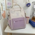 thumbnail image 4 of Home Improvement Versatile Large Capacity Junior High School Student Backpack Color Matching Foolproof Backpack New Student Backpack for The Of The School Season Home Essentials, 4 of 4