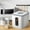 Grey, variant on LSLJS Protection Against Tides Sealed Rice Bucket Household Food Storage Box Rice Storage Jar Press Open Lid Design High Temperature Resistants Can Hold 5 Kg Of Rice, Rice Buckets