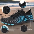 thumbnail image 2 of Barefoot Shoes, Wide Toe Box Non-Slip Comfort Flexible Athletic Footwear, Multi-Purpose Water Hiking Shoes for Men & Women, Outdoor Beach Swimming Surfing Gym Walking Trail Running Sneakers(blue), 2 of 6