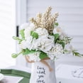 thumbnail image 5 of SPRING PARK 1 Bouquet Artificial Rose Bouquet Silk Fake Flowers Leaf Wedding Party Home Decor, 5 of 7