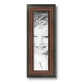 thumbnail image 2 of ArtToFrames 4x14" Honors Mahogany with Black Picture Frame, Brown Wood Poster Frame, with Regular Glass and 2 (FBPL-5154), 2 of 7