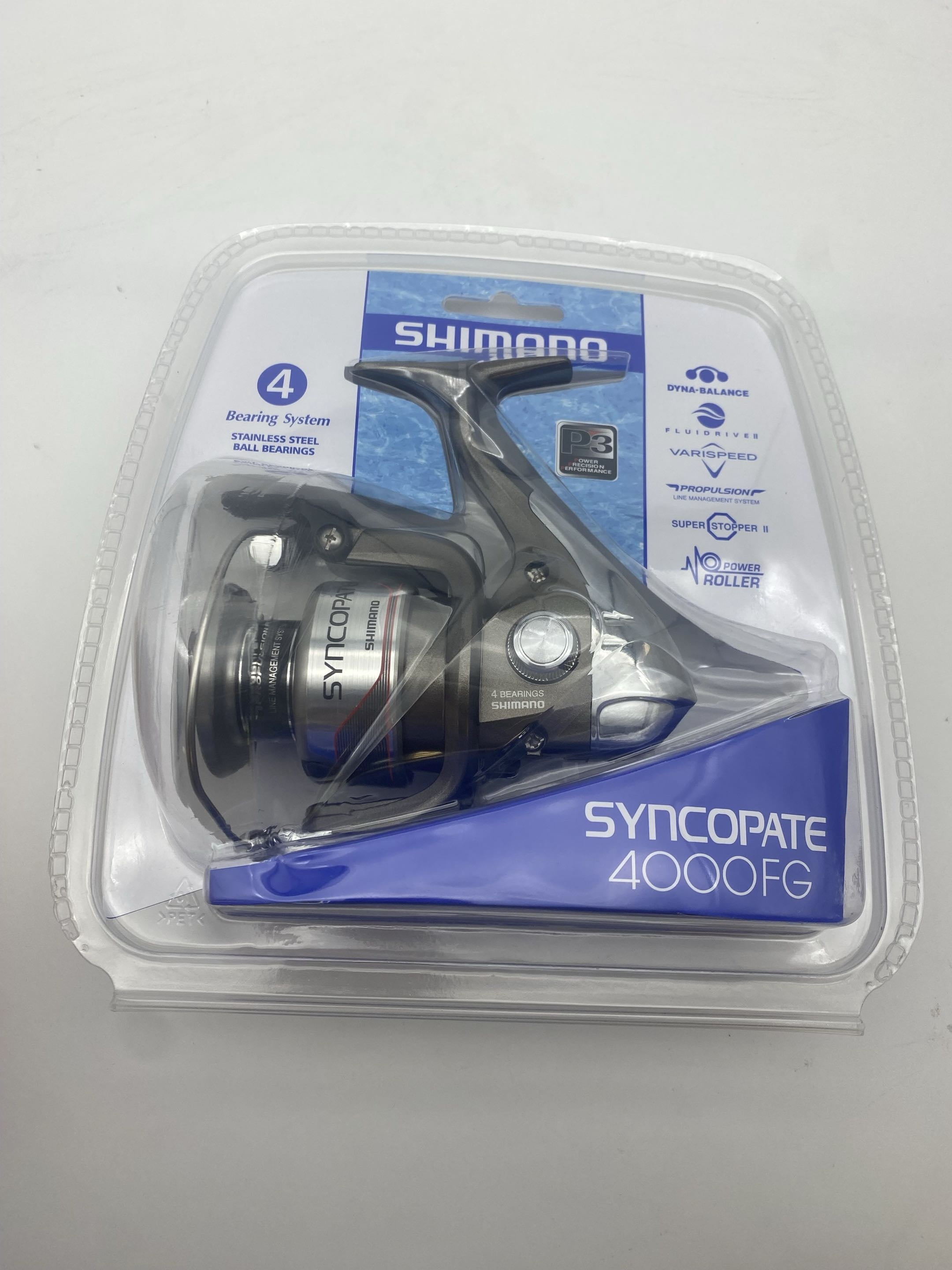 Shimano Fishing SYNCOPATE 4000FG CLAM Spinning Reels [SC4000FGC]