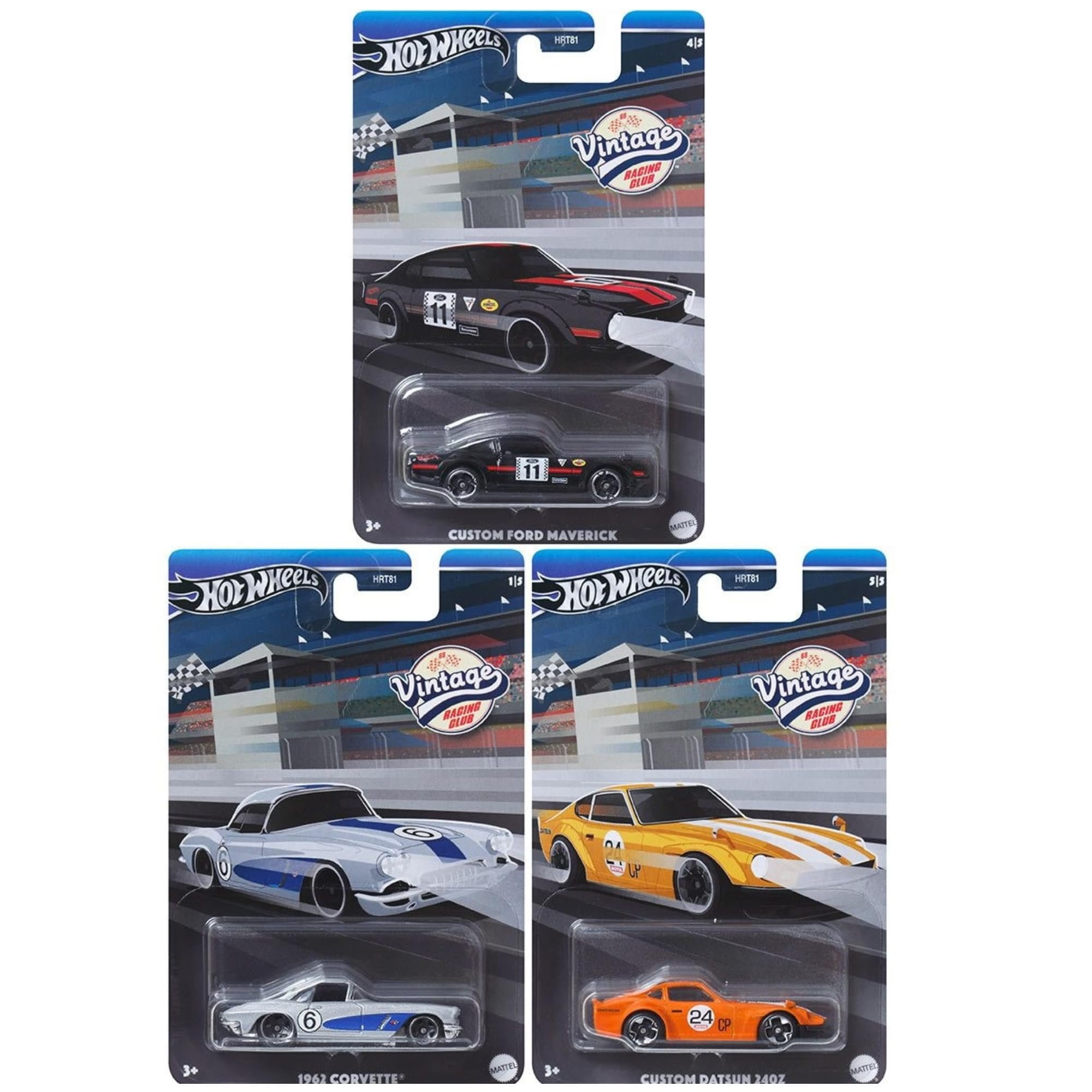 ホットウィール　ビンテージオイル5種セット Hot Wheels 2020 Pop Culture: Vintage Oil 5 Premium All-Metal