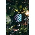 thumbnail image 5 of Pendant lampshade, home decor ideas, handmade drum lampshade, ceiling or lampbase handmade batik lampshade - all sizes - Pink and Green, 5 of 5