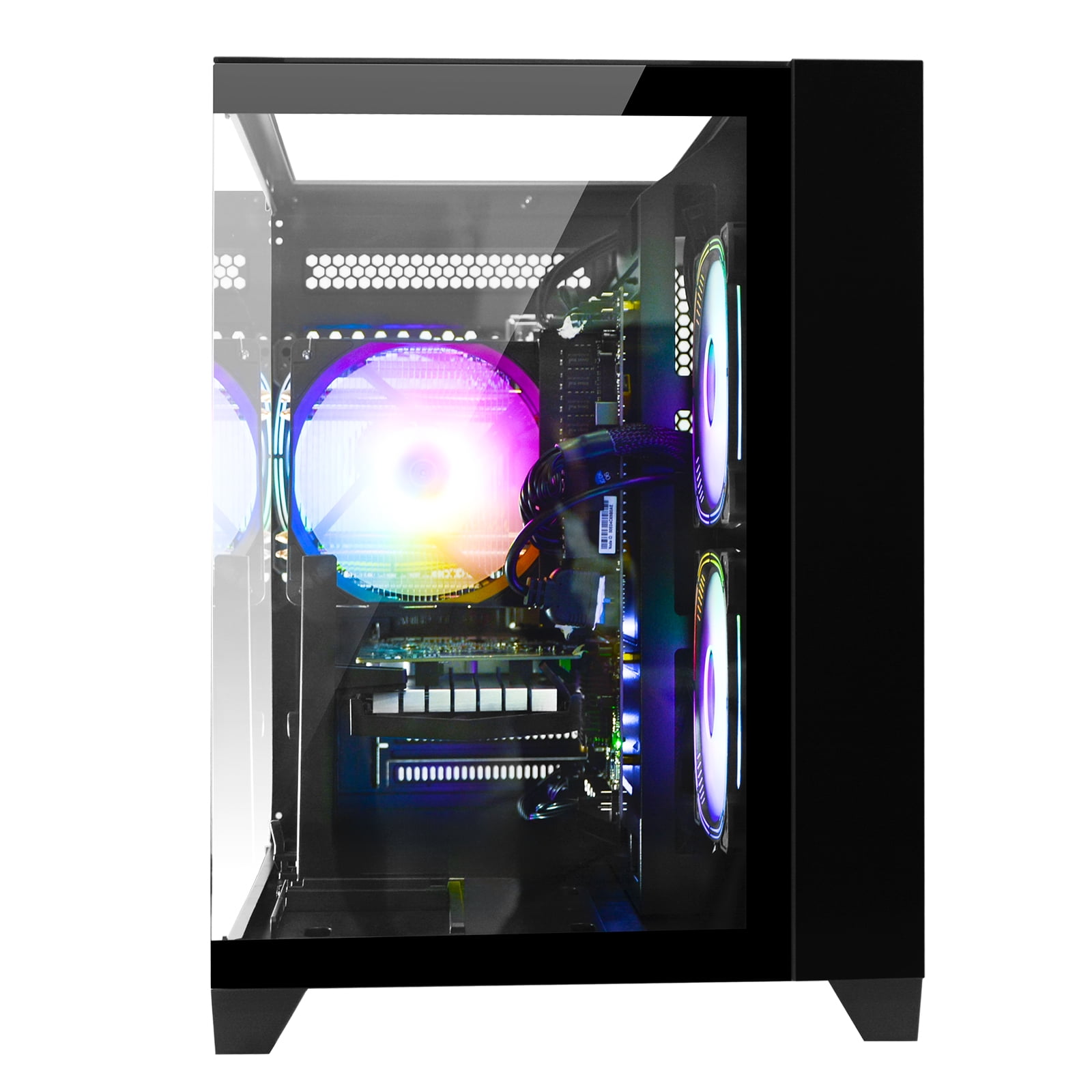 WIWB Gaming PC Desktop, Ryzen 7 5700X, 16GB DDR4, RTX 5060 8GB