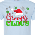 thumbnail image 4 of Inktastic Grampy Claus with Christmas Santa Hat and Snowflakes T-Shirt, 4 of 5
