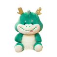 thumbnail image 2 of Muñeco de peluche Baoblaze dragón 25cm verde para decoración de escritorio, 2 of 8