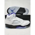 thumbnail image 1 of Ni - ke Ni - ke Air Jordan 5 Retro Concord Purple White Black Size 8 DD0587-141 Brand New, 1 of 5