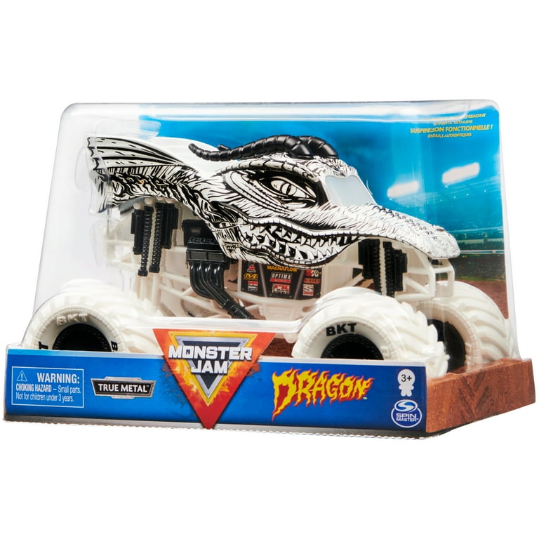 Monster Jam Dragon Monster Truck Die-Cast Vehicle 1:24 Scale