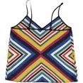 thumbnail image 2 of bar III Camiseta sin mangas a rayas para mujer, multicolor, mediana, 2 of 2