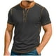 thumbnail image 2 of pstuiky Camisas de manga corta para hombre, Blusas/camisetas casuales de verano para hombre, de color liso y cuello redondo ropa de hombre xxl, 2 of 6