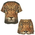 thumbnail image 3 of Tiger Animal Graffiti 2 Pack Women’s Pajama Set Print Sleepwear And Shorts Y2k Loungewear Sets S-5XL, 3 of 7