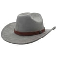 thumbnail image 3 of Classic Western Cowboy Hat For Stylish Everyday Wear Your Jazz Accessory With Distinctive Brim Design, 3 of 4