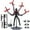 Red, variant on Articulated Octopus Doctor Display Model 3D Printed Collectible Multi-Jointed Hobbyist Figure Red