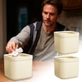 thumbnail image 3 of Hearth & Gear Desktop Open Top With Removable Inner For Waste Disposal And Organization In Home Kitchen Leaf Bag Holder Medium Drawstring Bags Small Bags Drawstring Wastebasket Liners Clear Small Draw, 3 of 4