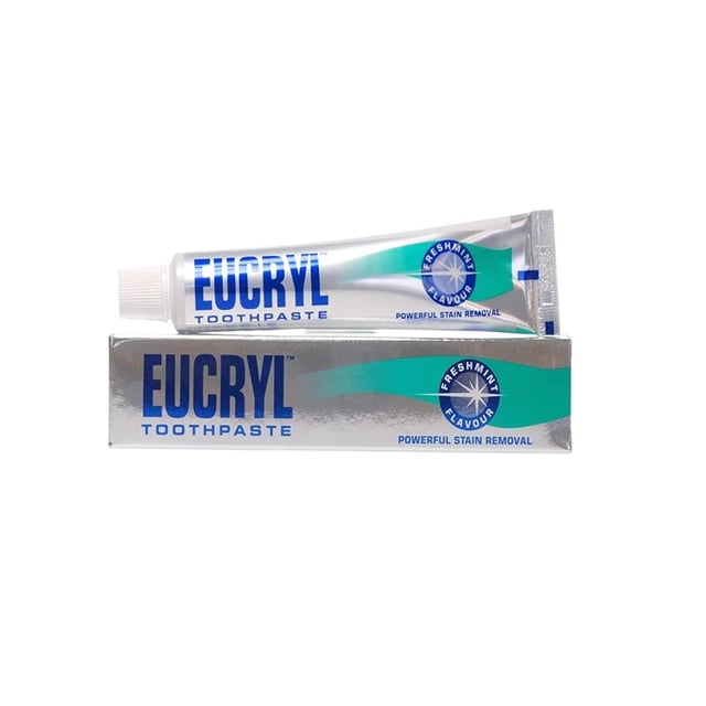 Pasta dental Eucryl Smokers Freshmint 50 ml para remover manchas