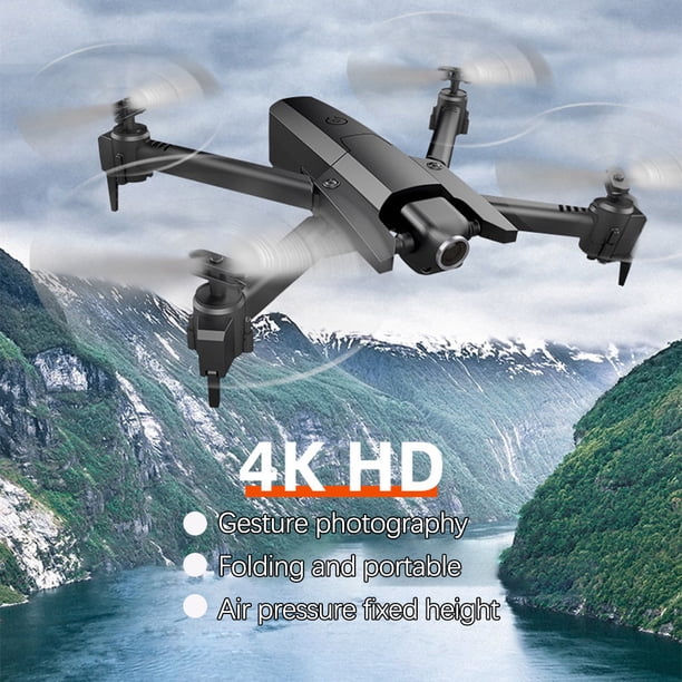 Fiudx Juguetes Confrontación Diy Wifi 4K Cámara Selfie Rc Drone Quadcopter