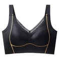 thumbnail image 4 of Full Coverage Seamless T Shirt Bra with Side Support Wide Band Lift and Smoothing Shape for Daily Wear, 4 of 4