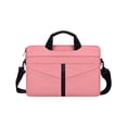 thumbnail image 2 of Sonducket Funda para portátil, resistente al agua, para ordenador portátil, maletín de hombro, portátil, para oficina, viaje, escuela, organizador, Bolsas de mensajero y de hombro Rosado Sonducket AP012464-03, 2 of 6