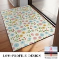 thumbnail image 3 of Pioneer Flower Floral Print Pattern Door Rugs,Washable Non Slip Door Mats Indoor,Decorative Door Mats,Entry Mat Indoor for Entrance,Bedroom,Kitchen,Bathroom,20"x32", 3 of 6