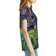 thumbnail image 3 of Planet Invader Zim Women's T Shirts Round Neck Short-Sleeve Soft T-Shirt Summer Casual Tee Tops 3D Printing Tee Shirt, 3 of 6