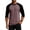 Pink_003, variant on Men Classic Raglan 3/4 Long Sleeve T-Shirt, Basic Soft Cotton Jersey Casual Sports Baseball Top Moisture Wicking Athletic Tops Dark Blue L