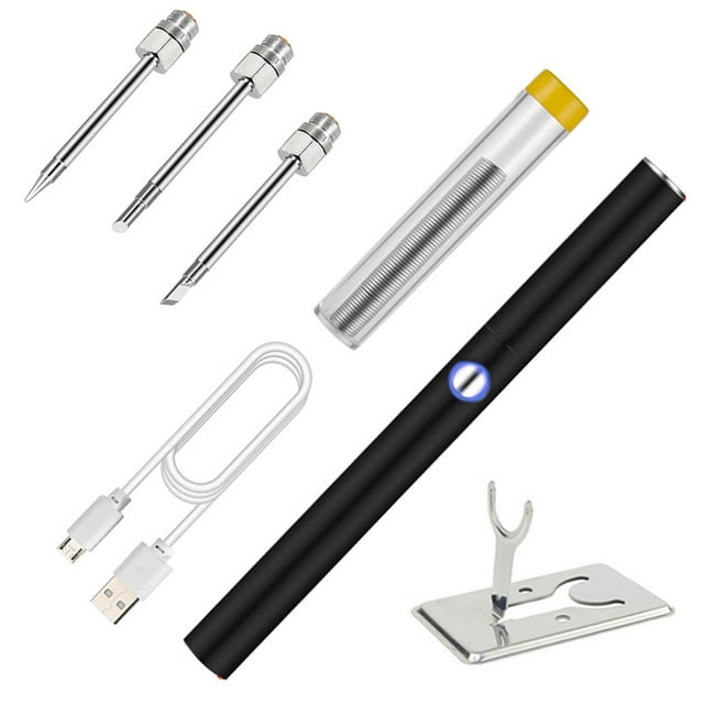 Yeacher Handheld Portable Cordless Mini Electric Soldering Iron Household DIY Welding Utility Tool Set
