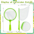 thumbnail image 7 of 24 Pcs Butterfly Bug Net for Kids Insect Collecting Catcher Fishing Science Nature Exploration Tools, 7 of 7
