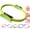 Green, variant on Pilates Ring Fitness Trainer, New Pilates Circle Ring Yoga Rings Magic Circle with Dual Padded Handles, for Toning Arms, Legs Men and Women