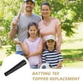 thumbnail image 3 of HONMEET Batting Tee Topper Set, Elastic Rubber for Baseball & Softball Training, Enhanced Feedback, Black, 2 Pieces, 3 of 7