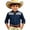 11@Navy4, variant on Tiijoy Boys Western Shirts Long Sleeve Button Down Shirt Casual Collared Top, Sizes 4-13