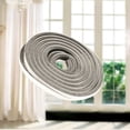 thumbnail image 4 of Door Seal Strip 10M Draft Excluder Tape For Doors Brush Strip Grey, 4 of 10