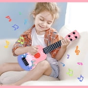 Kids Guitar Toy, Musical Instruments for Kids, Toddler Guitar for Girl 3 4 5 6 7 8 Years, 14 Inch