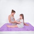 thumbnail image 4 of Softlife Super Soft Shaggy Area Rugs for Living Room Fluffy Carpets for Bedroom Home Decor,5.3'X7.5', Purple, 4 of 7