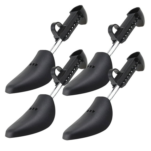 FUTUREORYY Shoe Stretcher Men Shoe Stretcher Black Plastic 4Pcs