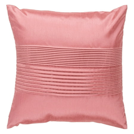 Surya Tracks Decorative Pillow - Salmon