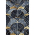 thumbnail image 2 of Addison Rugs Mayfield Premium Machine Washable Transitional Floral Navy Rectangle Rug, 8' x 10', 2 of 6