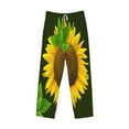 thumbnail image 4 of Balery Men'S Sunflower3 Pants,Sleepwear Pants,Pajama Pants,Pj Bottoms Drawstring And Pockets-Small, 4 of 9