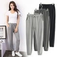 thumbnail image 6 of Greyghost Women Sports Jogging Gym Yoga Sweatpants Casual Fit Harem Pants Trousers Loose Long Pants Trousers, 6 of 6