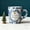 A, variant on Seaglass Cup Full of Christmas Joy, Colorful Holiday Inspired Glass Mug, Handcrafted Textured Surface for Festive Drinks, Unique Christmas Gift for Family Friends (Brother, Sister, Mom, Dad)