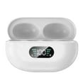 thumbnail image 4 of Bluetooth Earbuds Bone Conduction Open Ear Intelligent Digital Display Ergonomic Lightweight Wireless Earbuds for Sports White, 4 of 8